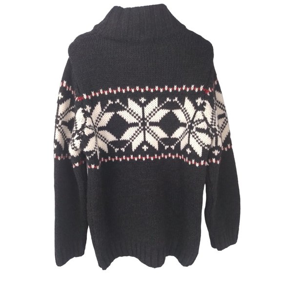 Filippo Novelli Made in Italy Thick Wool/Acrylic Quality Ski Winter Sweater SZ M - Picture 2 of 14